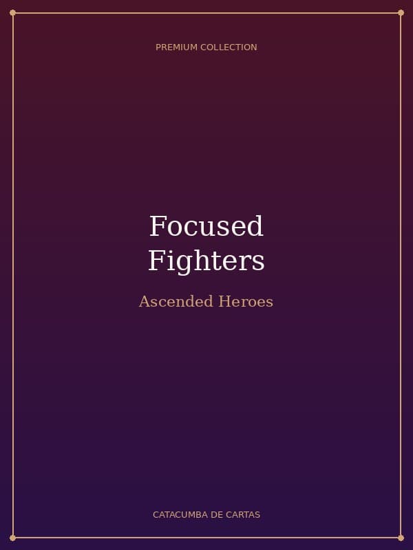 Focused Fighters Premium Collection — Ascended Heroes